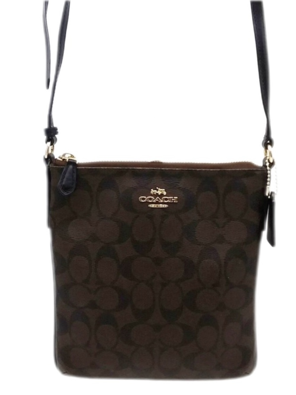 COACH EUC C Logo messenger
NorthSouth Crossbody Bag
Logo Brn/Blk Nº K1880--58302
